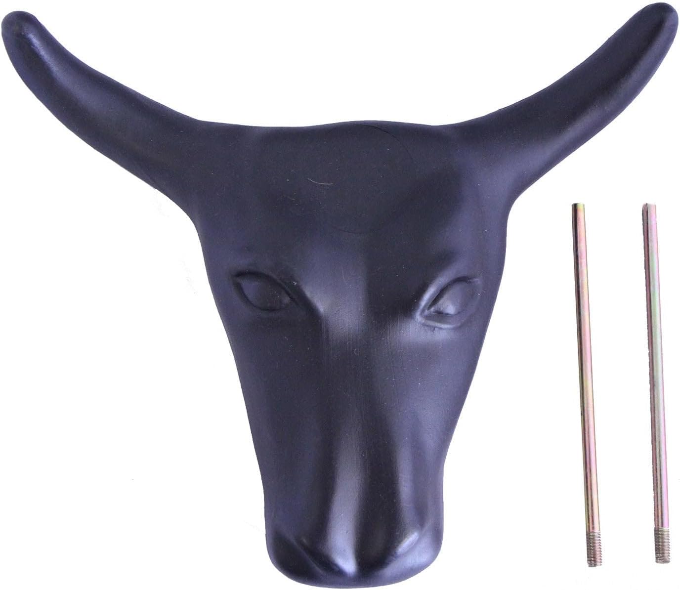Junior 11" Horn Spread Steer Head Roping Dummy, Youth Roping Dummy for Hay Bale Practice