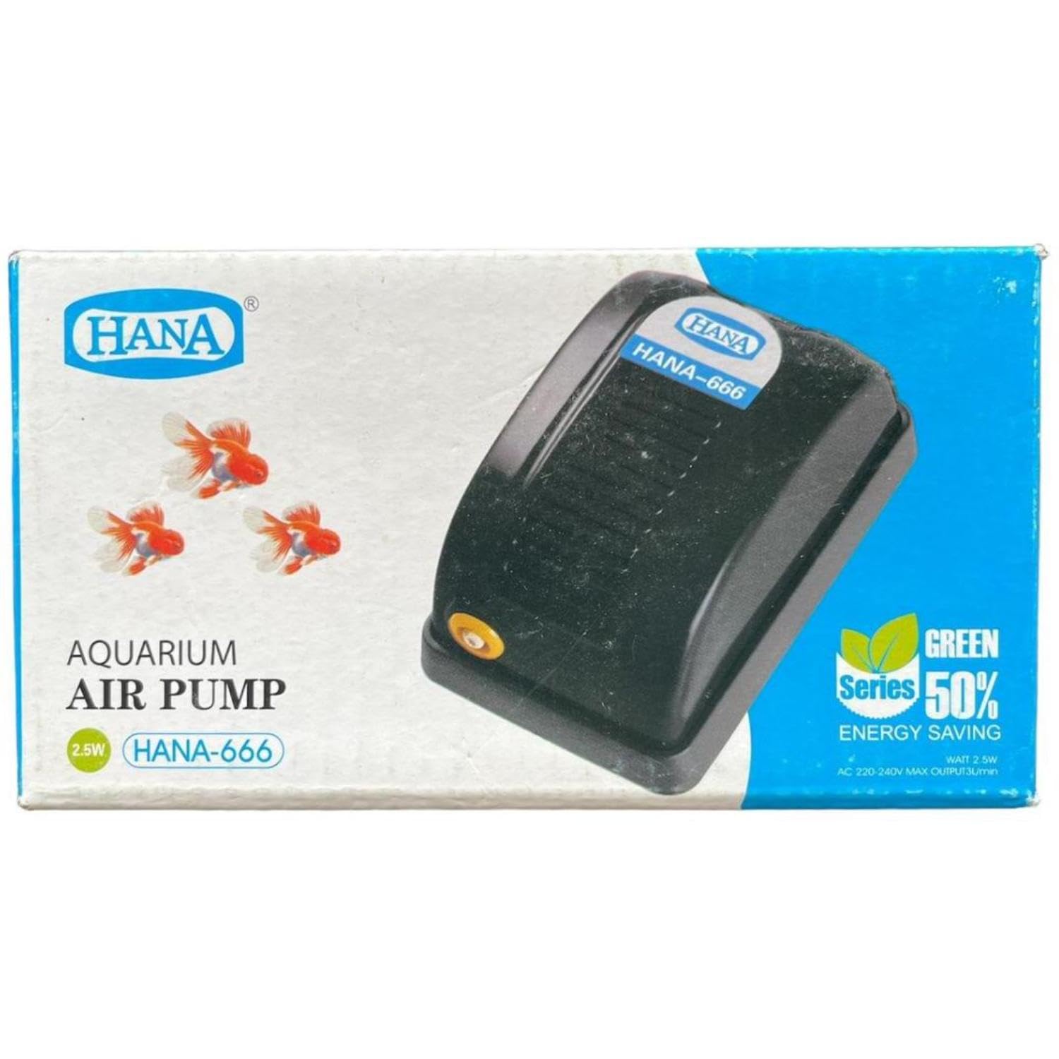 HANA Aquarium Air Pump | HANA-666 | Aquarium Accessories | Green Series | Energy Saving| Original from TUNAI Store (B0DF6BD9FK) Amazon Price History, Amazon Price Tracker