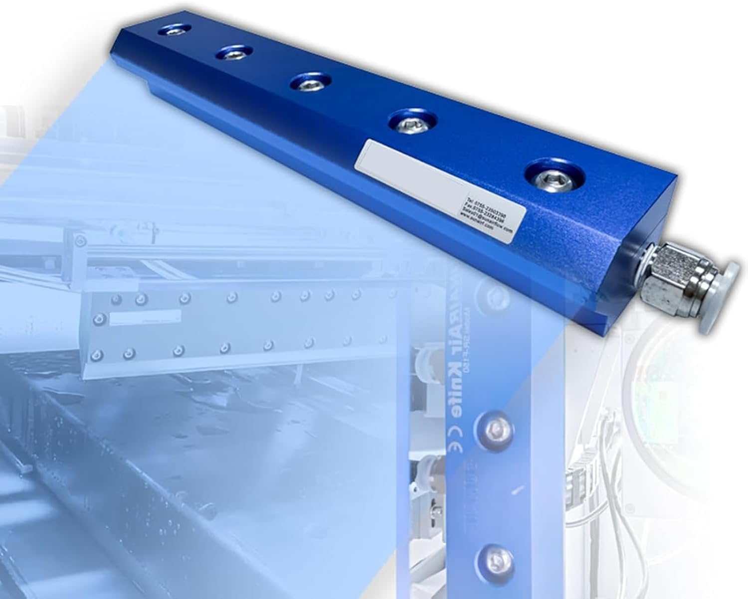 Soffiatore a lama d'aria, lama d'aria per soffiare polvere con interfaccia filettata da 1/4", intensità regolabile per una rimozione efficiente di acqua e polvere, compatibile con compressore d'aria