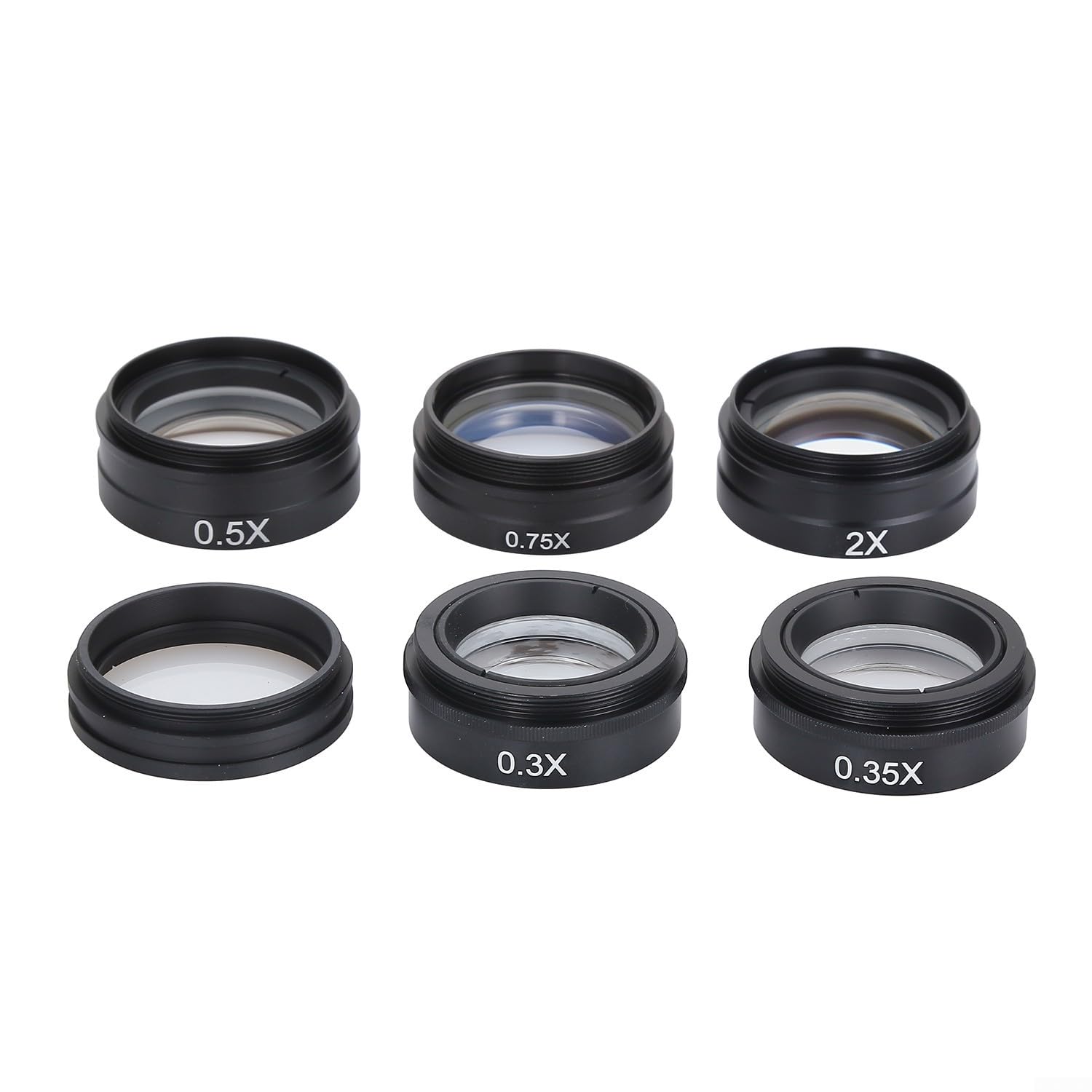 Ottieni immagini migliorate con lente di Barlow 0 3X 2X per microscopio industriale C Mount (0,5X)