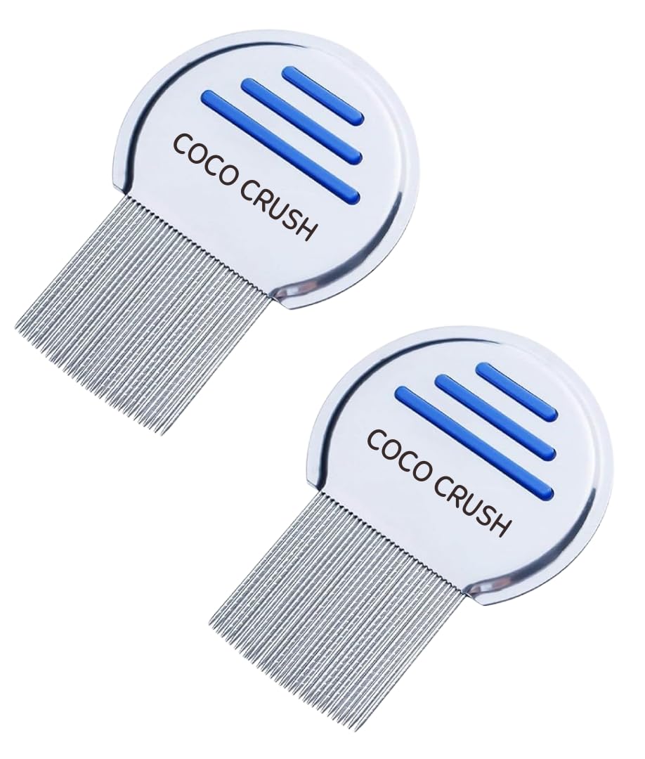 Flea & Tick Remover Comb for Pets | Removes Fleas, Ticks, Nits, Mites, & Dandruff Flakes | Pet Hair Grooming Stainless Steel Comb | For All Breed Sizes; Cats, Dogs, Puppies, & Kittens (One Size, 1) (B0D4WPSN4C) Amazon Price History, Amazon Price Tracker