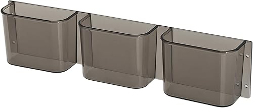 Miniatura 9 de SONGMICS Armario de joyería de espejo armario de almacenamiento de cosméticos 3 en 1 armario de joyería con cerradura con espejo estante de malla