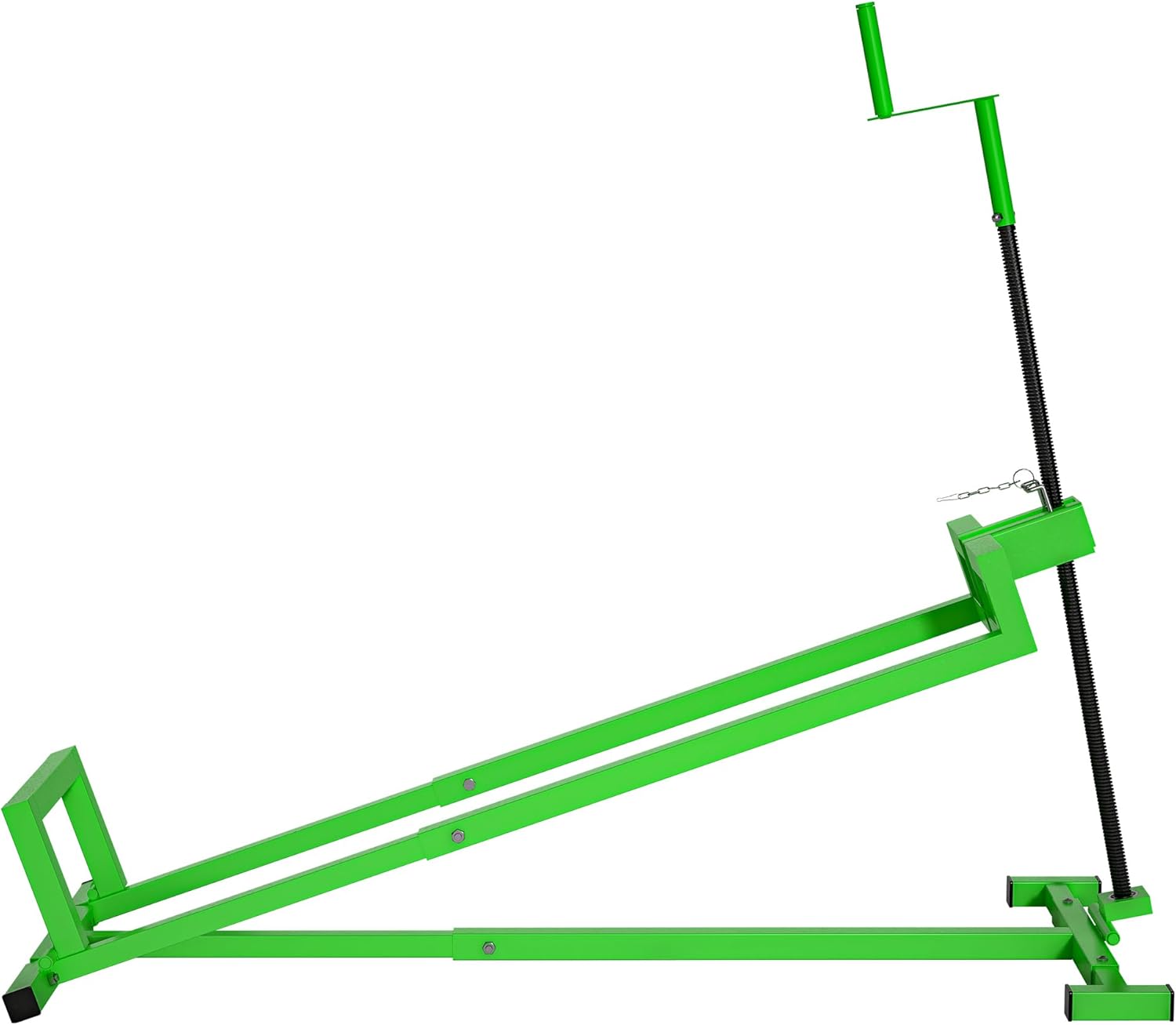 Riding Lawn Mower Lift Jack Lawn Mower Lift with 880 Lbs Weight Capacity Telescopic Maintenance Jack for Lawn mowers and Garden Tractors Green