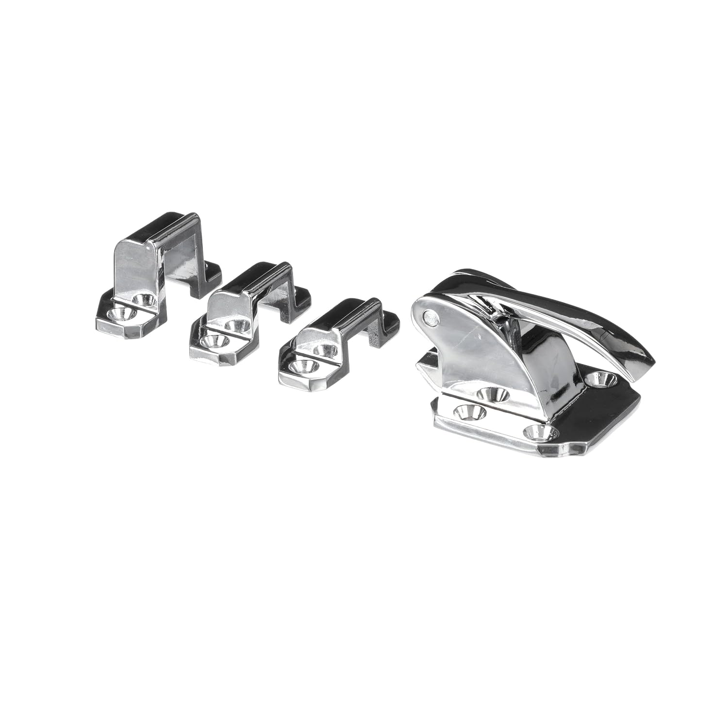 Chrome Plated Die Cast Zinc Standard Duty Surface Mount Cabinet Latch