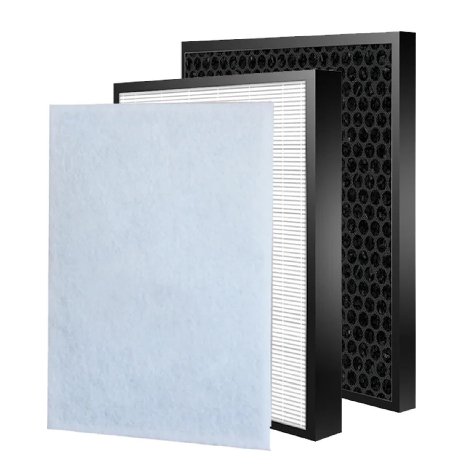 ARPZPPSK Hepa H13 Filter, Compatible With Sharp, For Air Purifier KC-W380SW KC-Z380W KC-CD60-W KC-C150SW KC-BD60-S Replacement And Deodorizing Carbon Filter