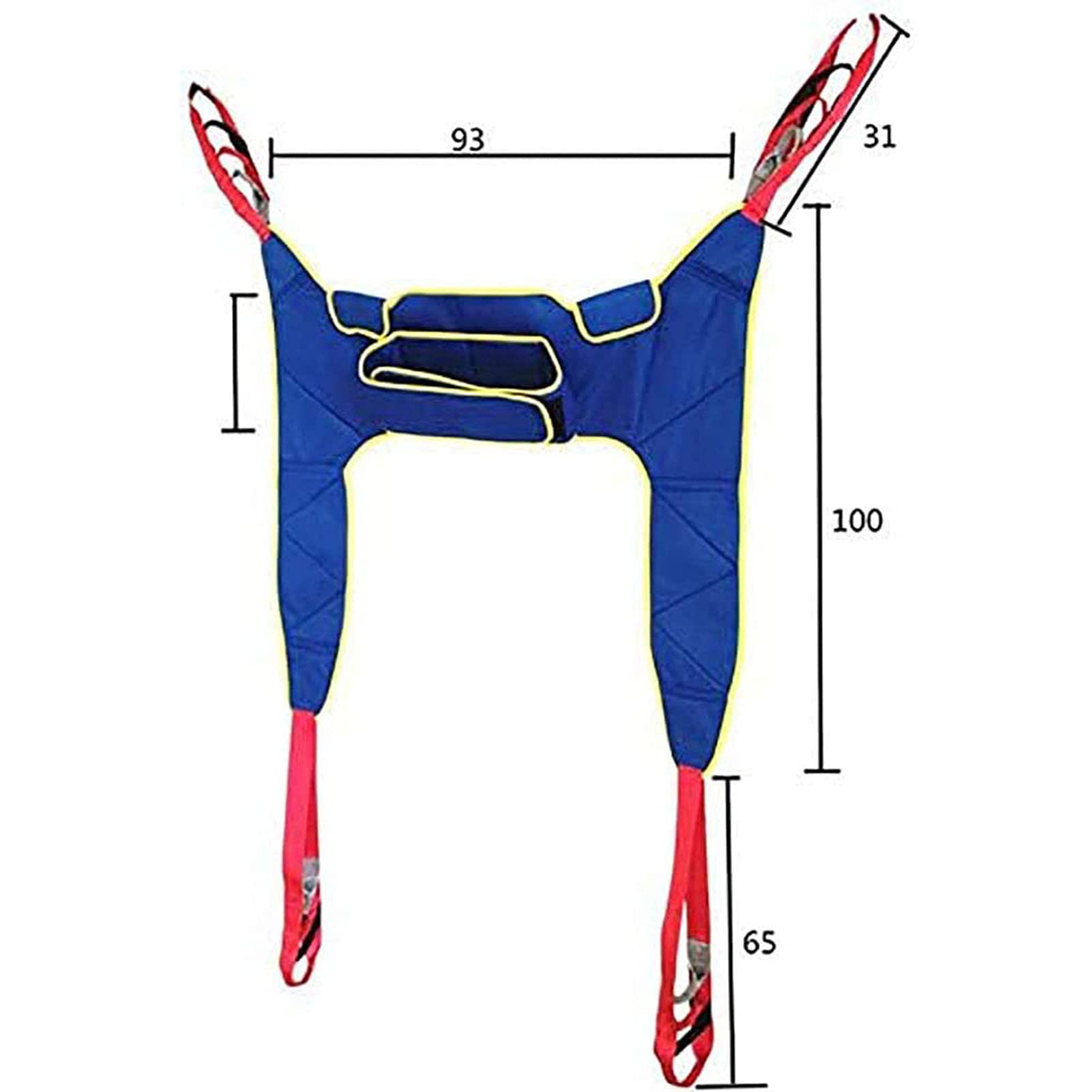 Cintura Di Trasferimento For Sollevamento Pazienti Portatile, Comoda E Antiscivolo, Sicura E Stabile, In Grado Di Sopportare 230 Chilogrammi Adatta For L'uso In Bagno E Il Bagno