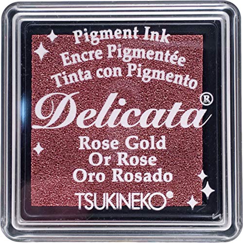 Preisvergleich Produktbild Tsukineko Delicata Stempelkissen, klein, Roségold