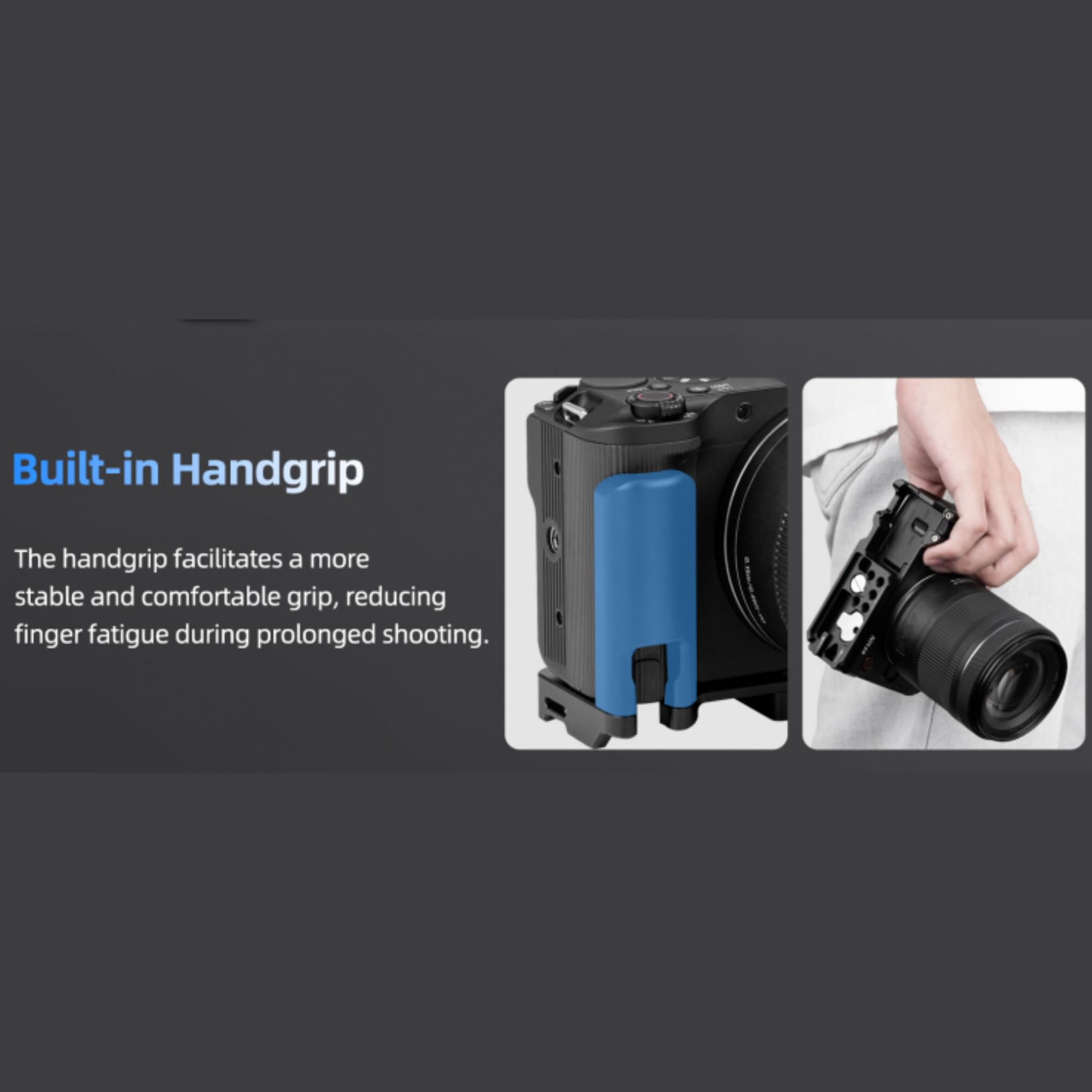 Amazon | カメラグリップ Nitze R50V L字型ハンドグリップ Canon R50 V
