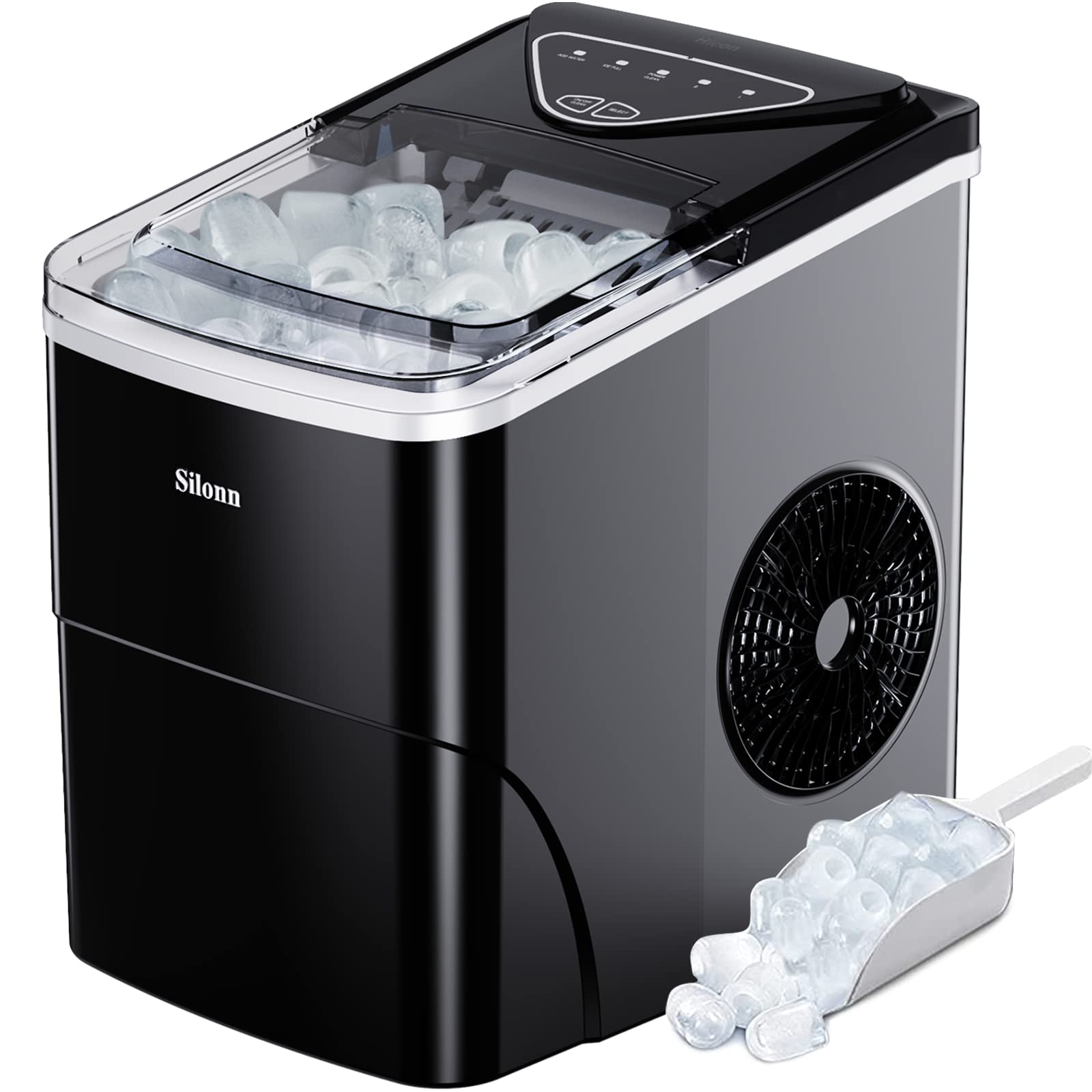 Silonn Ice Maker 26lbs Countertop