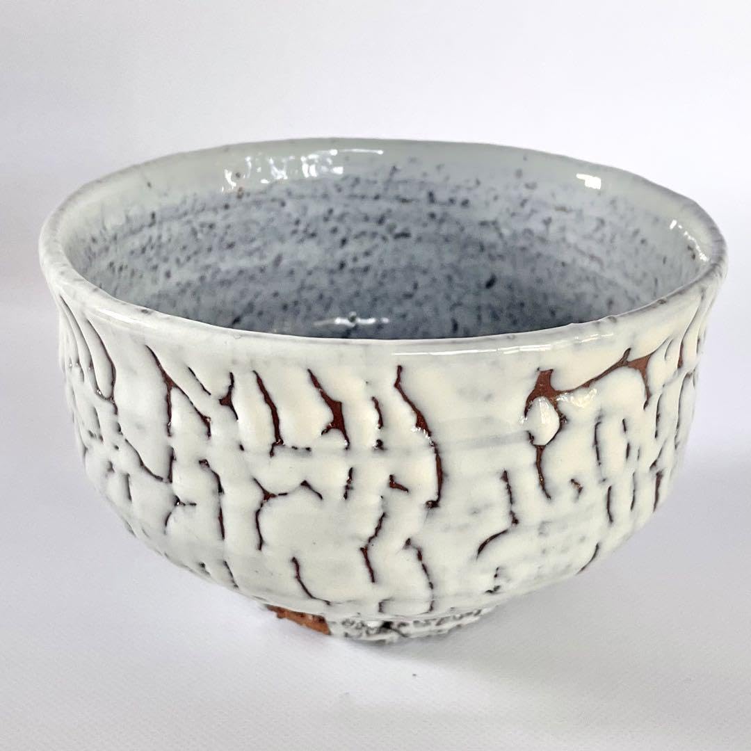 Amazon.co.jp: 茶道具茶碗 萩焼 室生窯 かいらぎ 小川浩延 伝統工芸