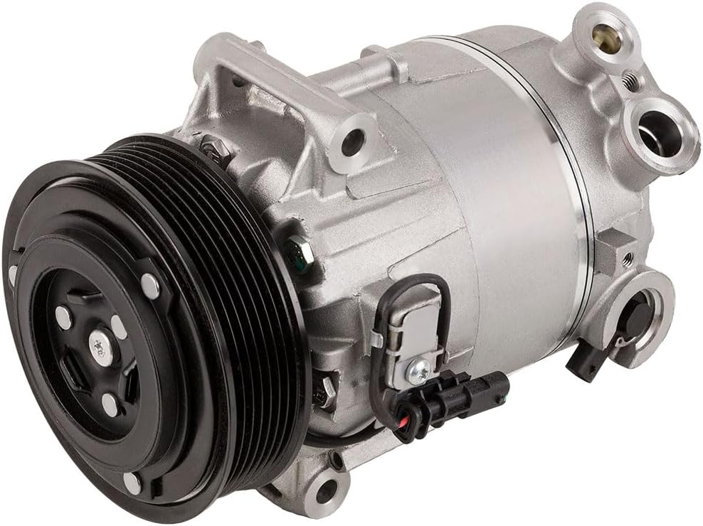 AC Compressor & A/C Clutch For Chevy Malibu Impala Buick Regal & LaCrosse eAssist 2.4L Hybrid - BuyAutoParts 60-03519NA New