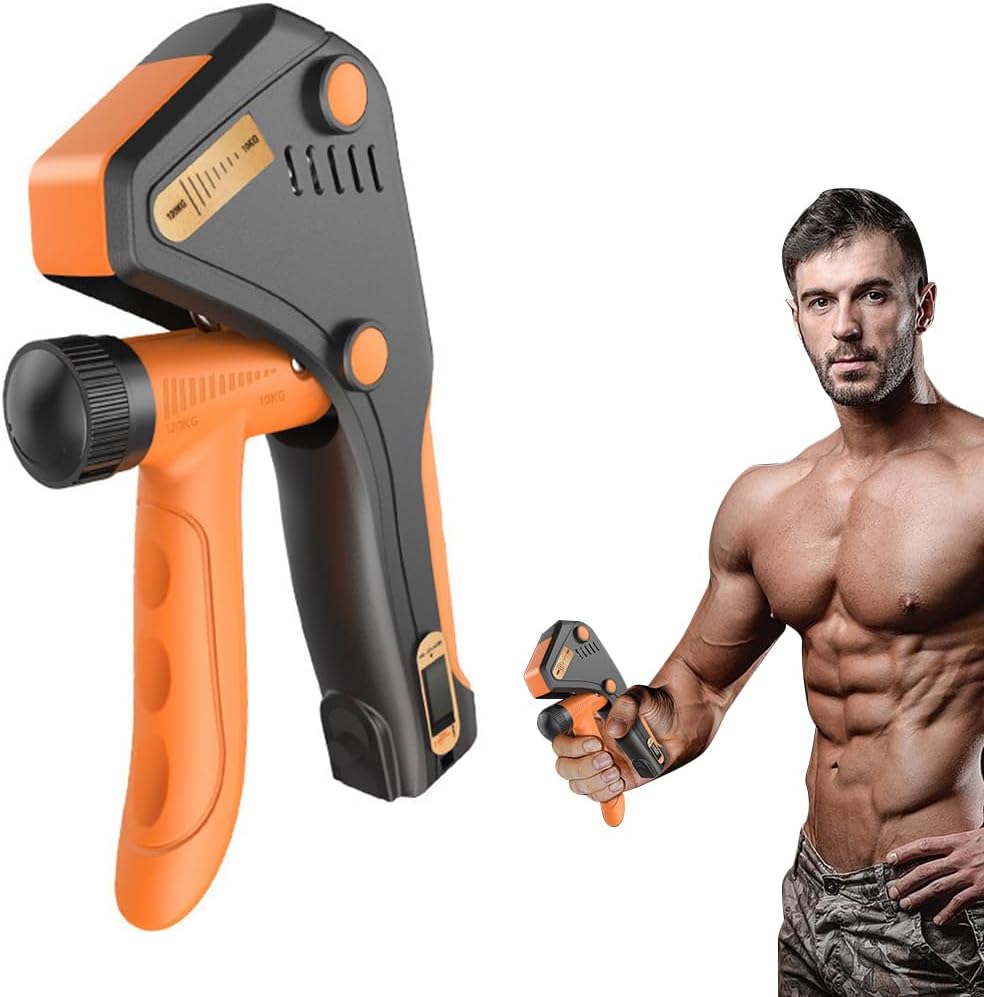 Proberos® Grip Strengthener, Beginners Hand Grip Strength Trainer with Mechanical Counter Hand Grip Forearm Strengthener Adjustable 22-265 lbs, for Muscle Building and Recovery