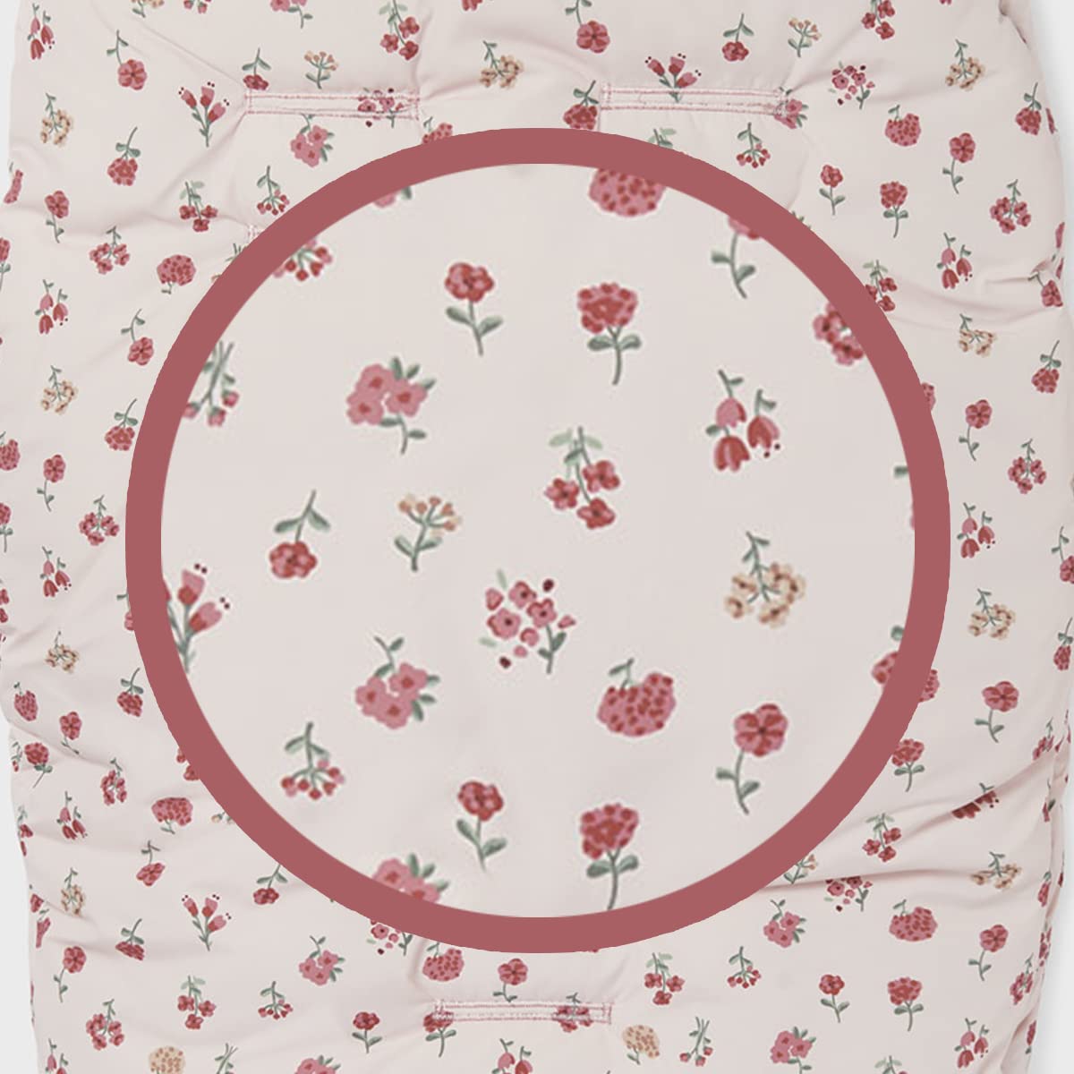 Mayoral Saco Capazo Estampado (Flor Rosa)