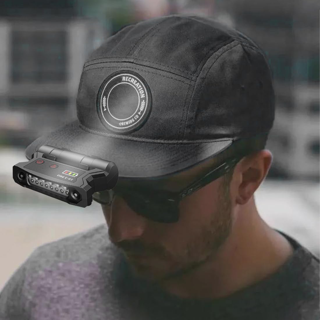 USB Rechargeable LED Hat Clip Lights - Clip-On Cap Flashlight for Fishing, Camping, and Hand Work 600 Lumens 180°Adjustable Clip On Hat Light