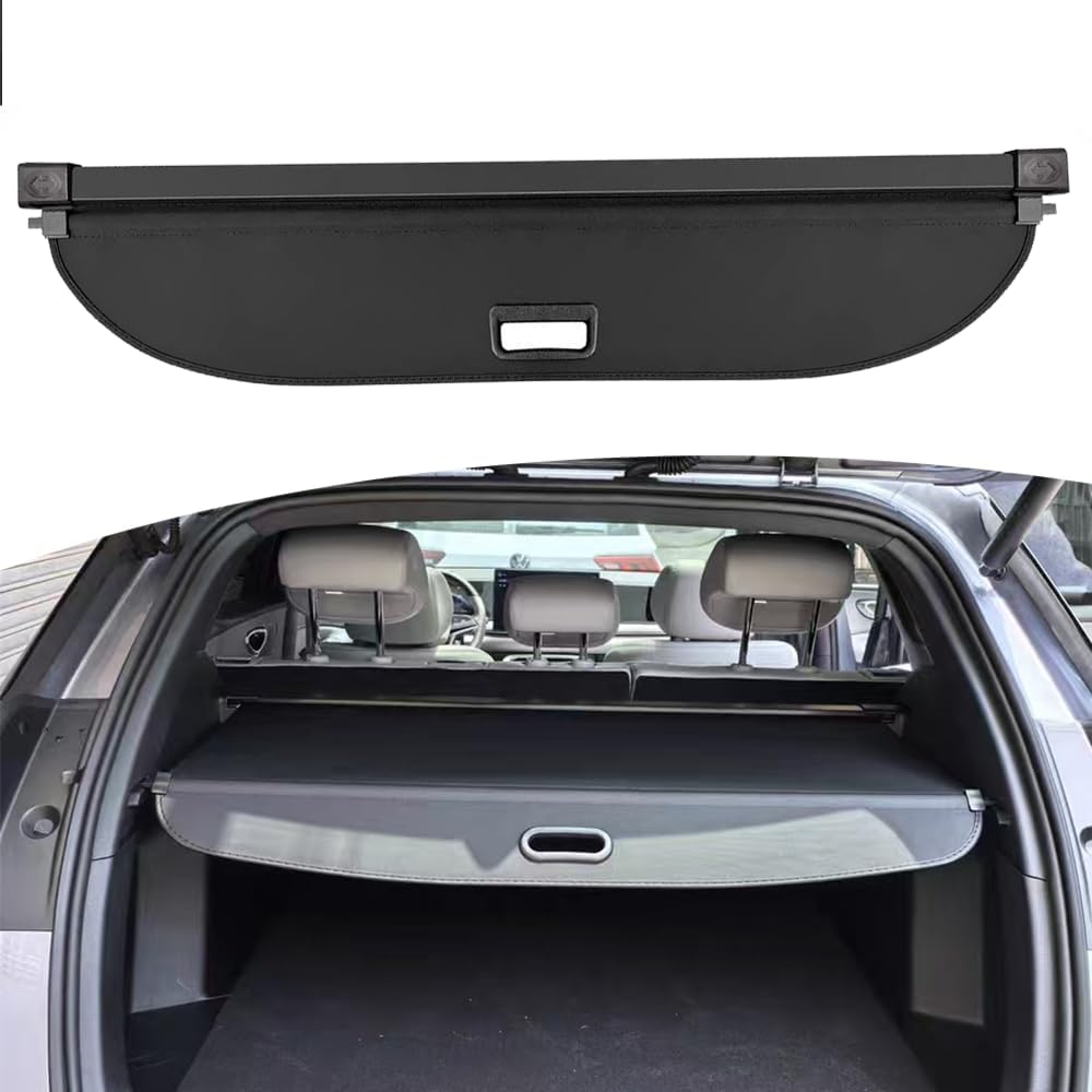 Retractable Canvas Rear Trunk Cargo Cover Fit for Jeep Grand Cherokee 2005-2010 Luggage Shade Shield Black Shading Curtain Tail Box Baffle