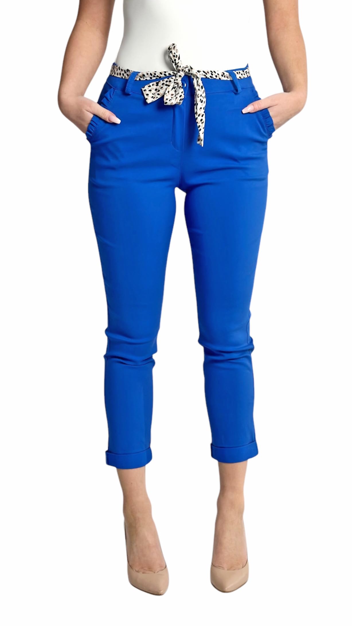 Mississhop Female Pantalon chino stretch classique pour femme