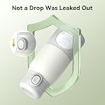 Portable Breast Milk Bottle Warmer,100W Fast Heat Precise Temp Control,13.5oz Large Capacity for Car Travel Outdoor Grey | Nutritional Protection for Breast Milk,Lightweight Diaper Bag Friendly,Safe Constant Temperature Heating
