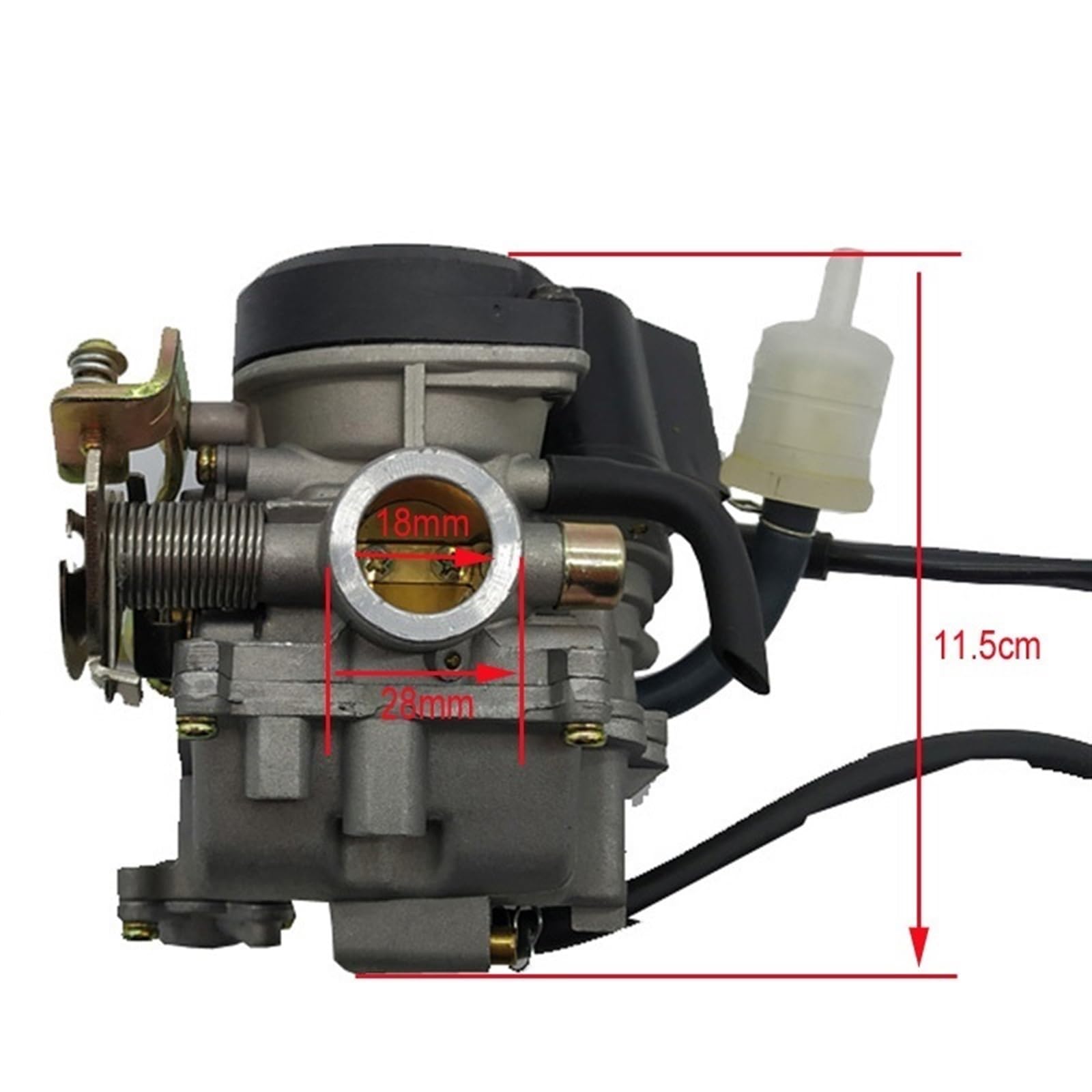 Conjunto de Carbador Para znacznik 18 mm GY6 50 CC 80 CC Para skuter CMOPED PD18J CVK gaźnik CARB 139QMB 139QMA ATV QUADS GO Kart Buggy (2)