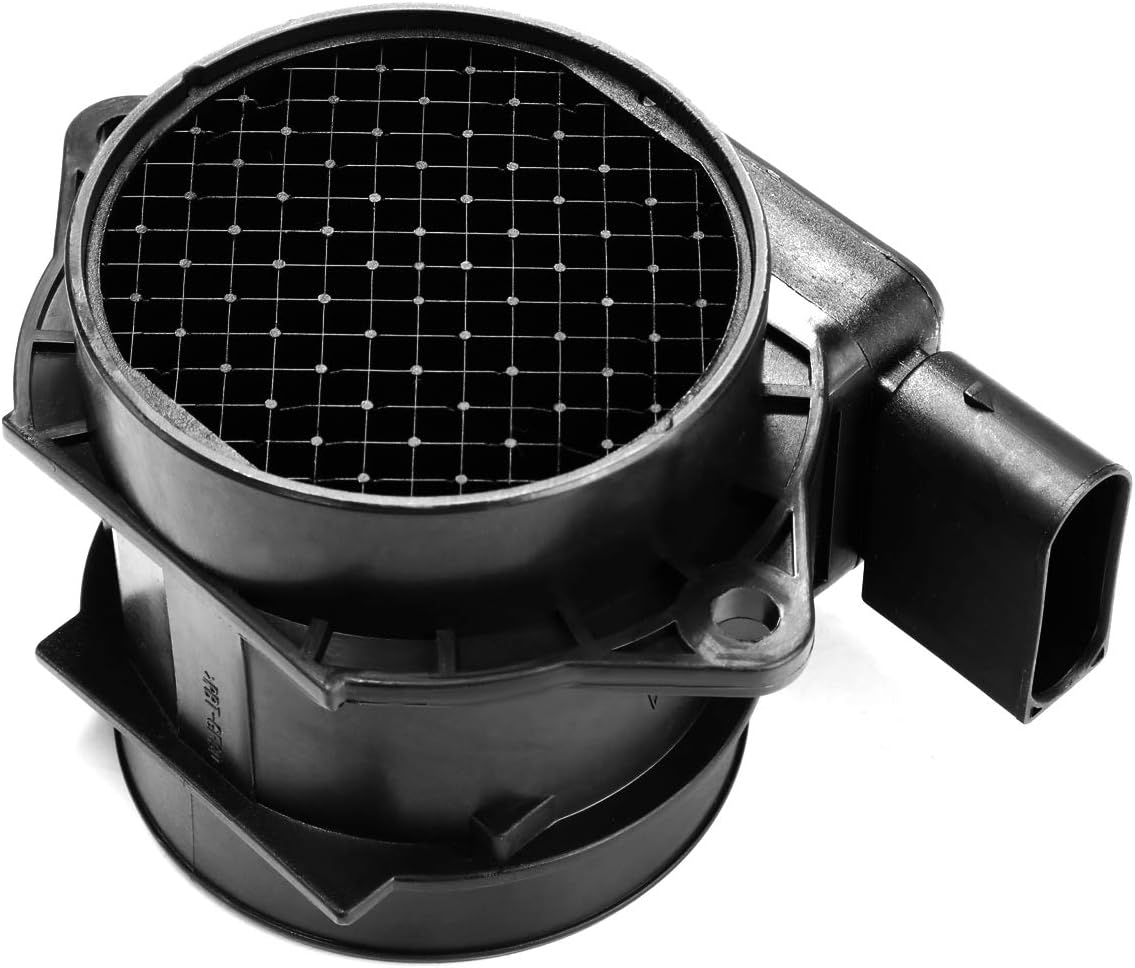 DNA MOTORING OEM-SS-080 Factory Style MAF Mass Air Meter Sensors Assembly for 03-10 Elantra, Metallic/Black