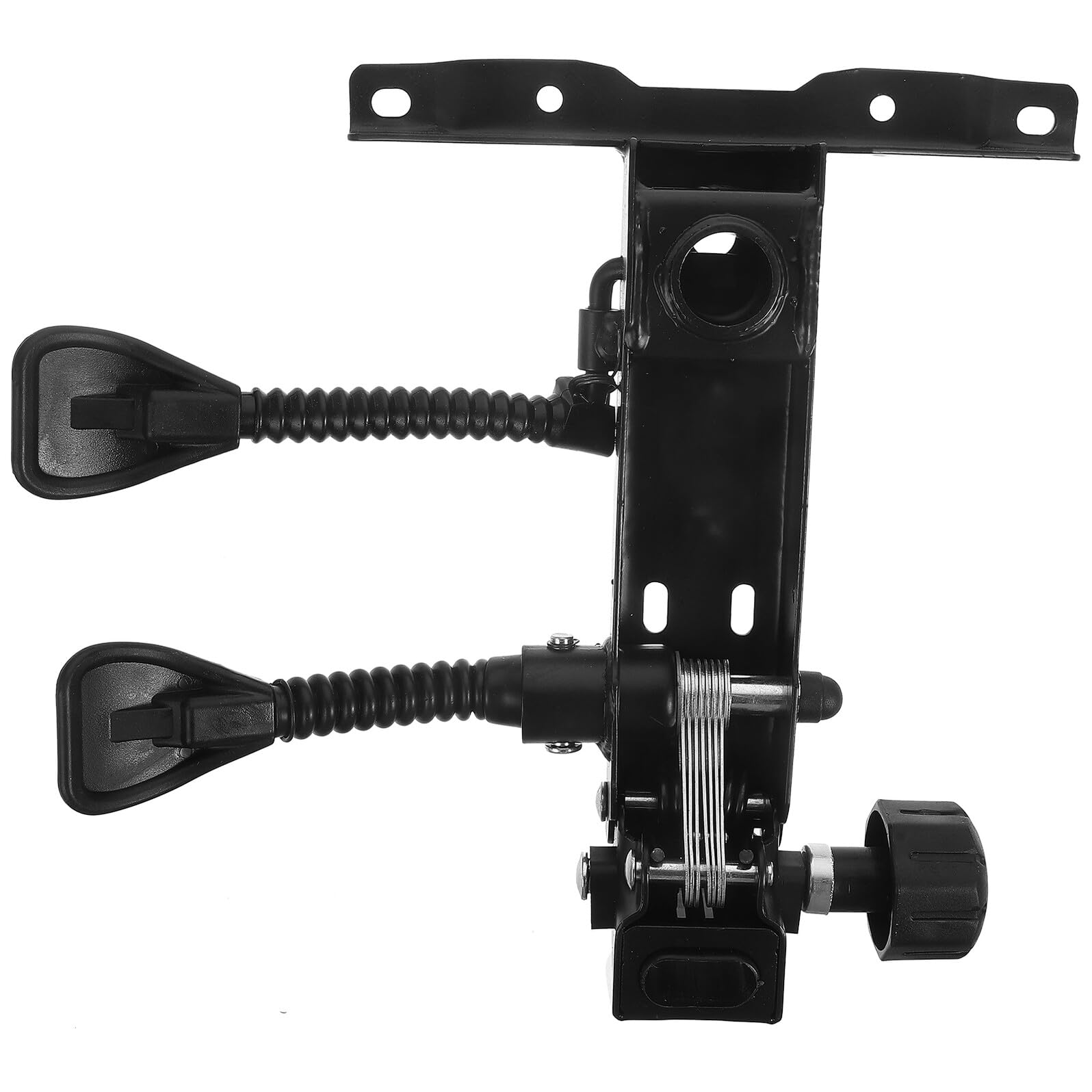 Base de Silla Giratoria de Repuesto para Silla de Oficina, Acero Negro | Placa Giratoria y Control de Inclinación, Instalación Sencilla, Estabilidad Firme y Uso Práctico