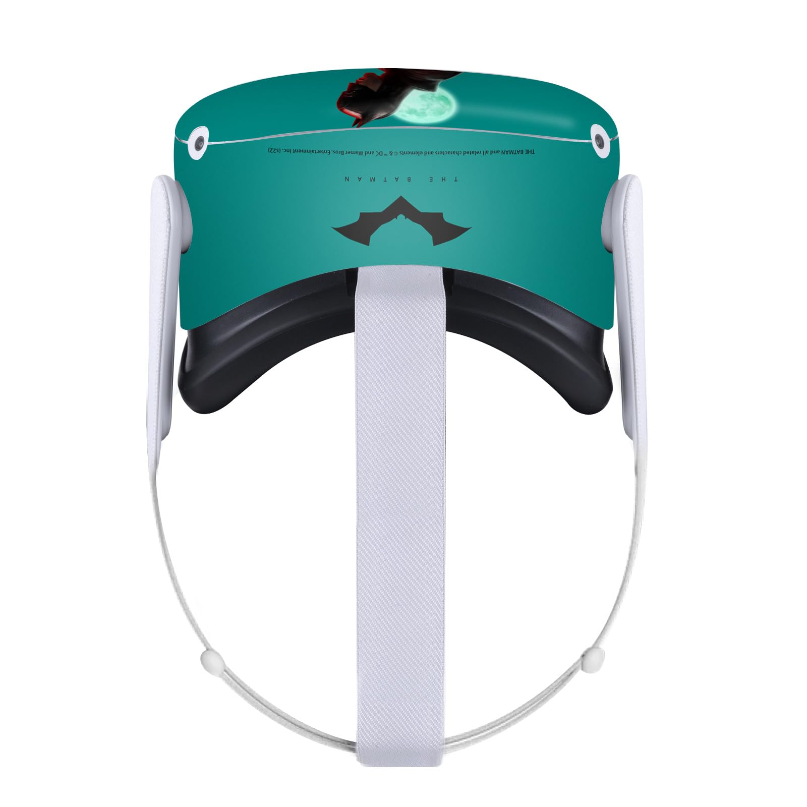 Head Case Designs Officially Licensed The Batman Gotham Batmobile Neo-Noir and Posters Vinyl Sticker Skin Decal Cover Compatible with Meta Quest 2