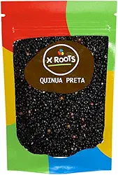 Quinua Quinoa Preta em Grãos Importada 1kg - X Roots