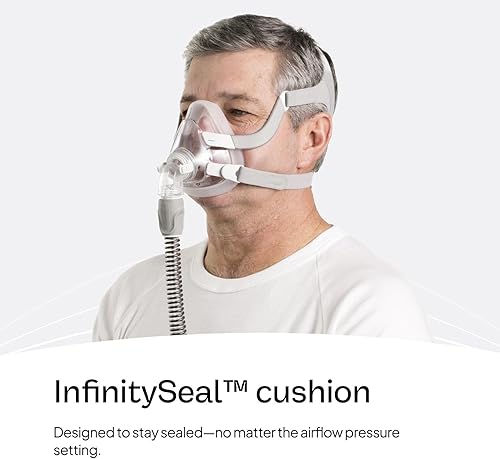 Miniatura 3 de ResMed AirFit F20 - Cojín de repuesto para máscara facial completa, cubre nariz y boca, talla L