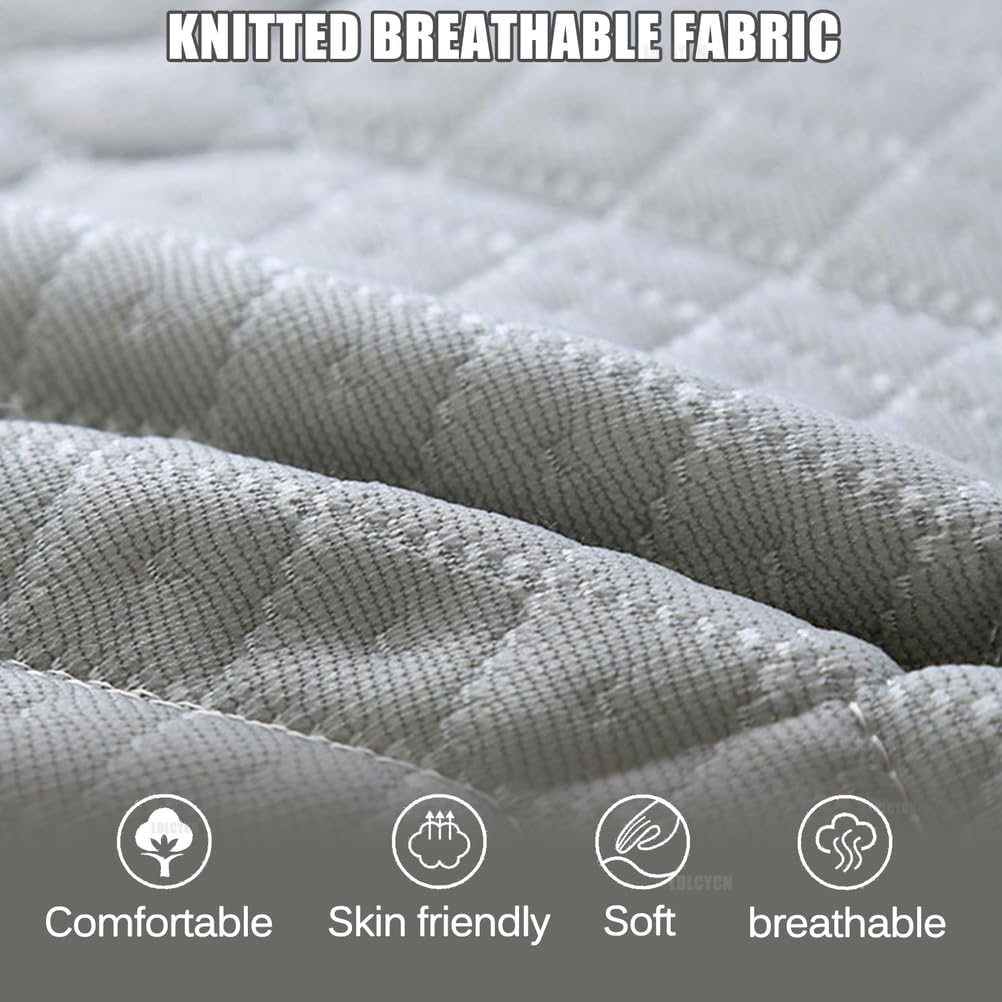 Gray,180 * 70cm(S),LDLCYCN Foam Massage Table Mattress Topper with Face Hole Lash Bed Topper with Elastic Band Non-Slip Thick 4Cm Spa Bed Pad Lash Bed Cushion Square Round Trapezoidal Head