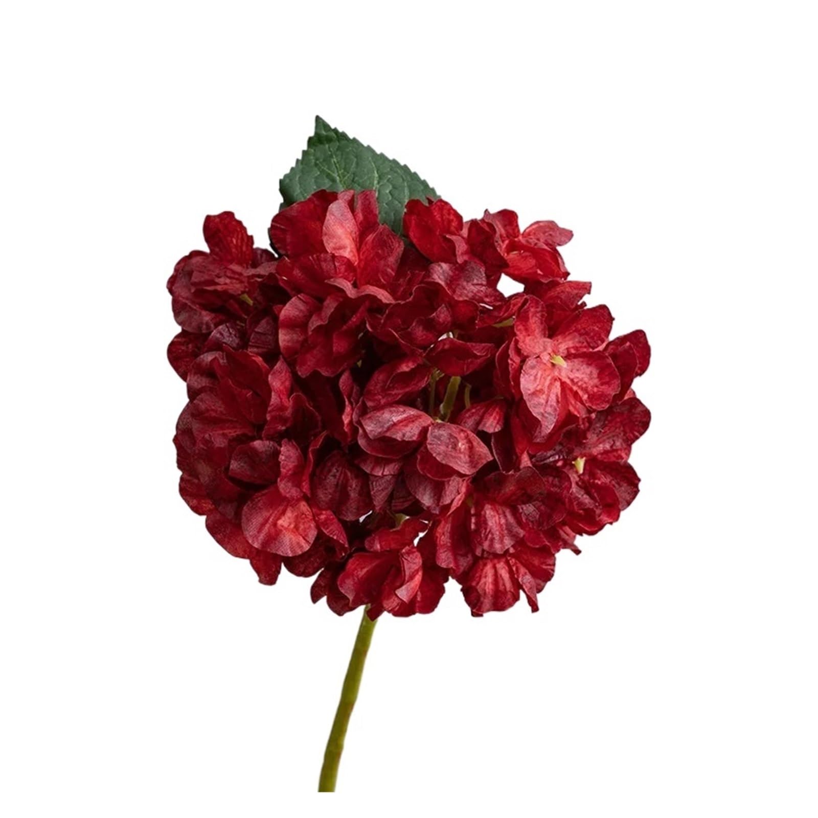 Casetlong 10Pcs Artificial Flowers Bouquet Wedding Decor Floral Arrangement Party Home Decoration(Red)