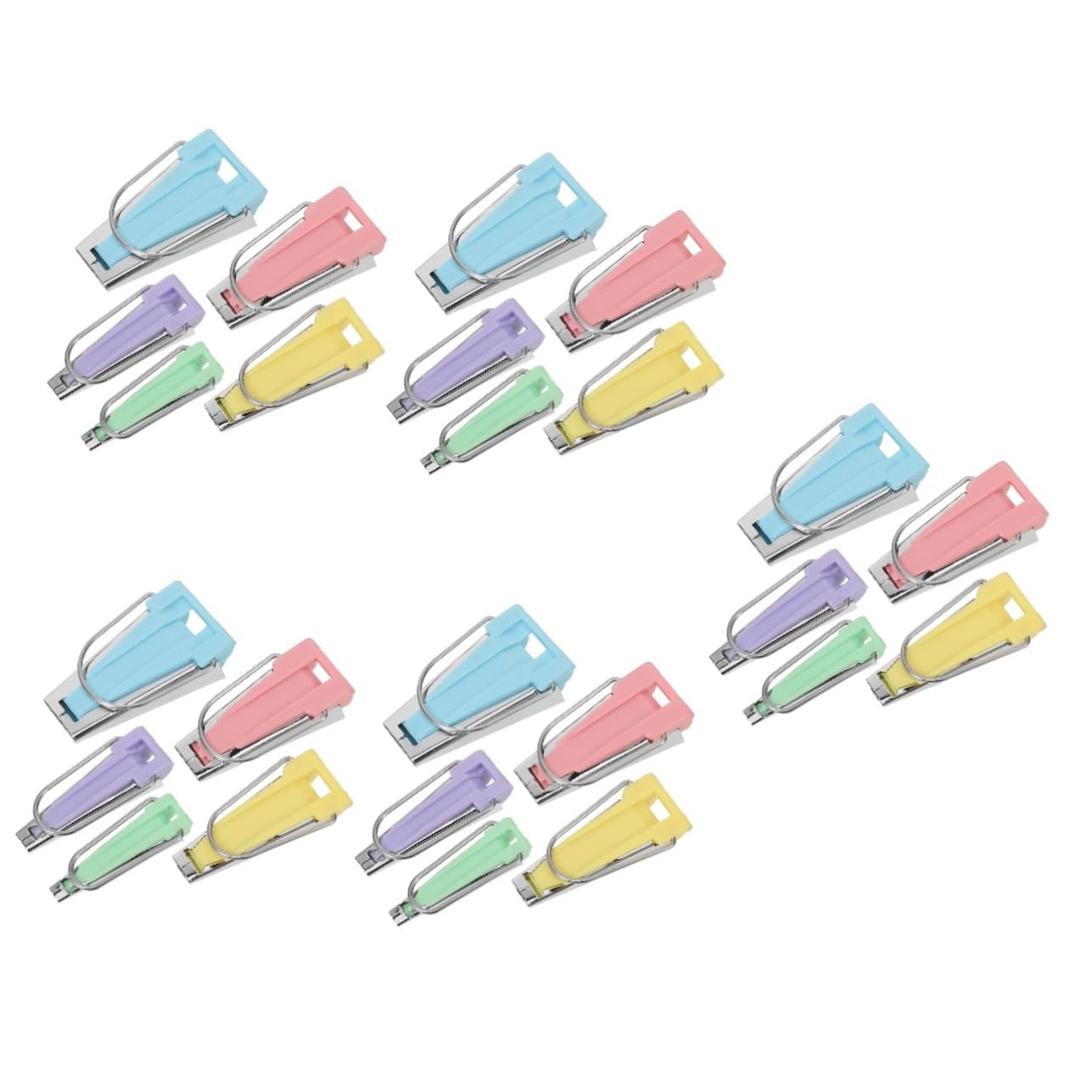 Tofficu 25piezas Para Hacer Cintas Práctico Fabricante De Cinta Sesgada Para Manualidades y Costura Accesorios De Para Patchwork y Acolchado