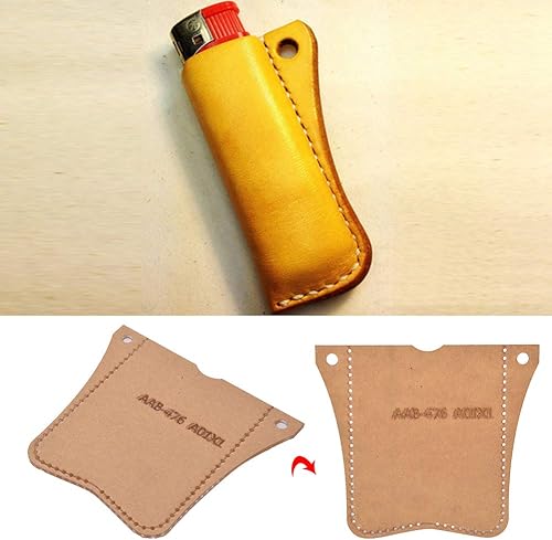 Miniatura 4 de Plantilla acrílica, cartera de bricolaje, plantillas de cuero acrílico, patrón de cuero, artesanía para encendedor de cigarrillos, bolsa de