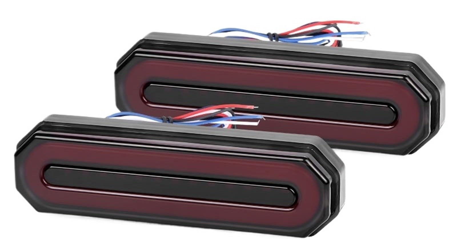 Feux Arrière Freinage Moto Feu Arrière De Frein LED pour Motos 3 en 1 Clignotant Feux Séquentiels DRL Indicateur Moto