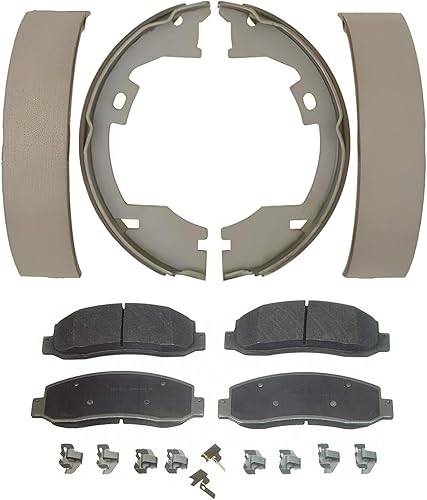 Miniatura 31 de Detroit Axle - Kit de freno trasero para Honda Civic L4 1.8L 2006-2015 Honda Civic Frenos Zapatas 2007 2008 2009 2010 2011 2012 2013 2014 Reemplazo: