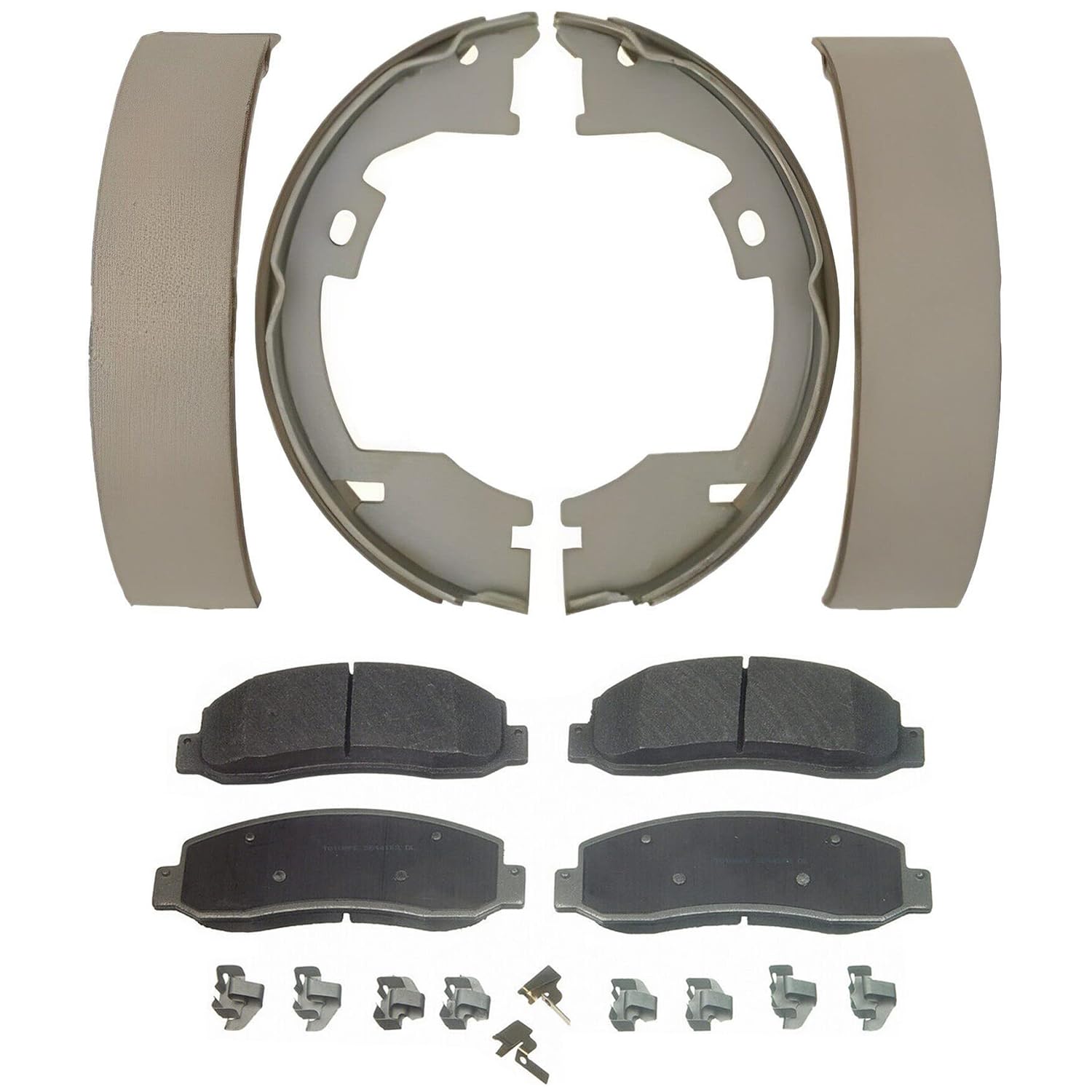 Detroit Axle - 4pc Brake Kit for Ford F-250 F-350 F-450 Super Duty