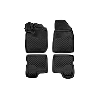ELEMENT Set di Tappetini Auto in Gomma TPE 3D per RENAULT Duster Mk 2 (II)