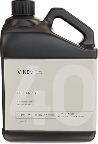 Miniatura 953 de VINEVIDA [4 onzas] Aceite de fragancia de madera de teca de caoba para fabricación de velas y fabricación de jabón, aromas de velas prémium para