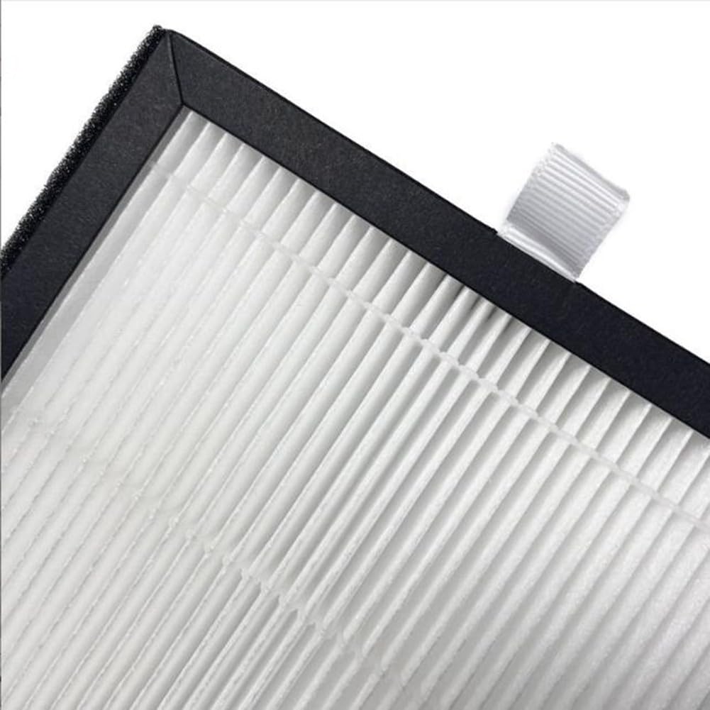 Zestaw 3 filtrów zamiennych do oczyszczacza powietrza Q7, 2 w 1, H13, filtr HEPA, 3-stopniowa filtracja przeciw kurzowi, do domu, biura, kolor biały