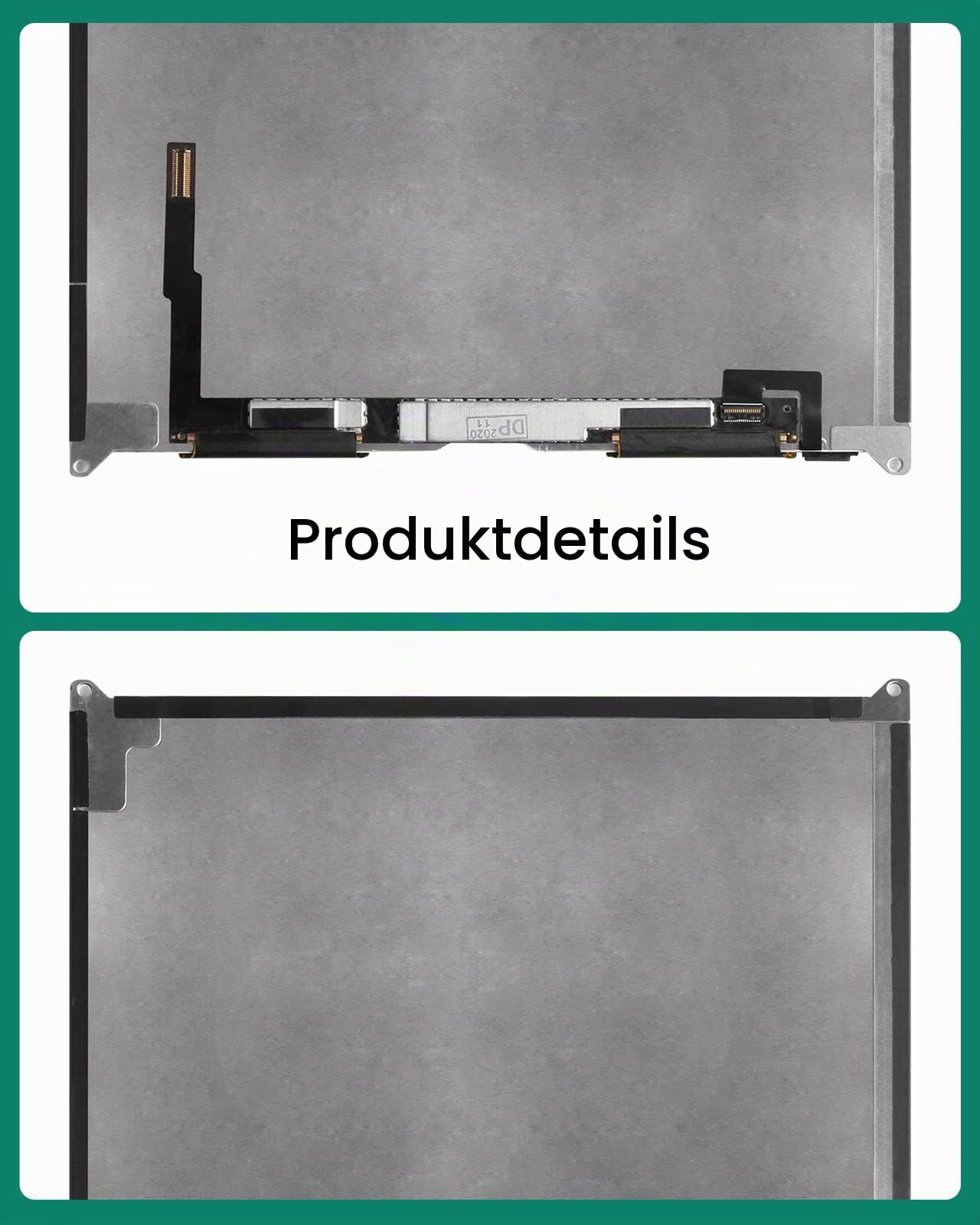 Für iPad 10.2 2019 2020 2021 LCD Display 7. 8. 9. Gen A2197 A2200 A2198 A2232 A2428, A2429, A2270, A2430 A2602, A2603, A2604, A2605 Bildschirm Ersatz mit Reparatursatz (Schwarz)