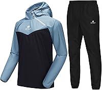 Vista 20 de HOTSUIT Sauna Suit for Men Sweat Sauna Jacket Pant Gym Workout Sweat Suits