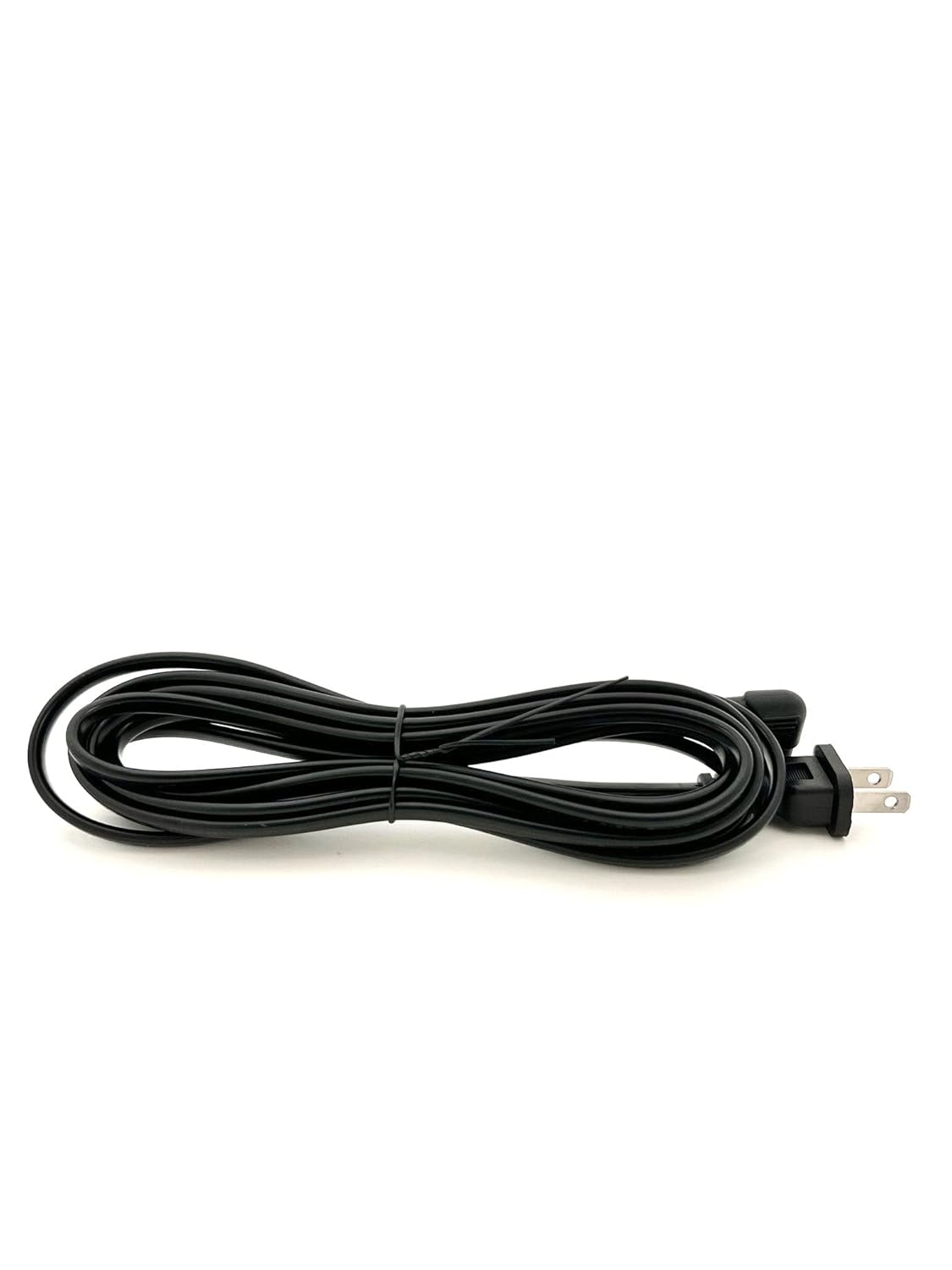 OMNIHIL L-Shape AC Power Cord coiled for storage