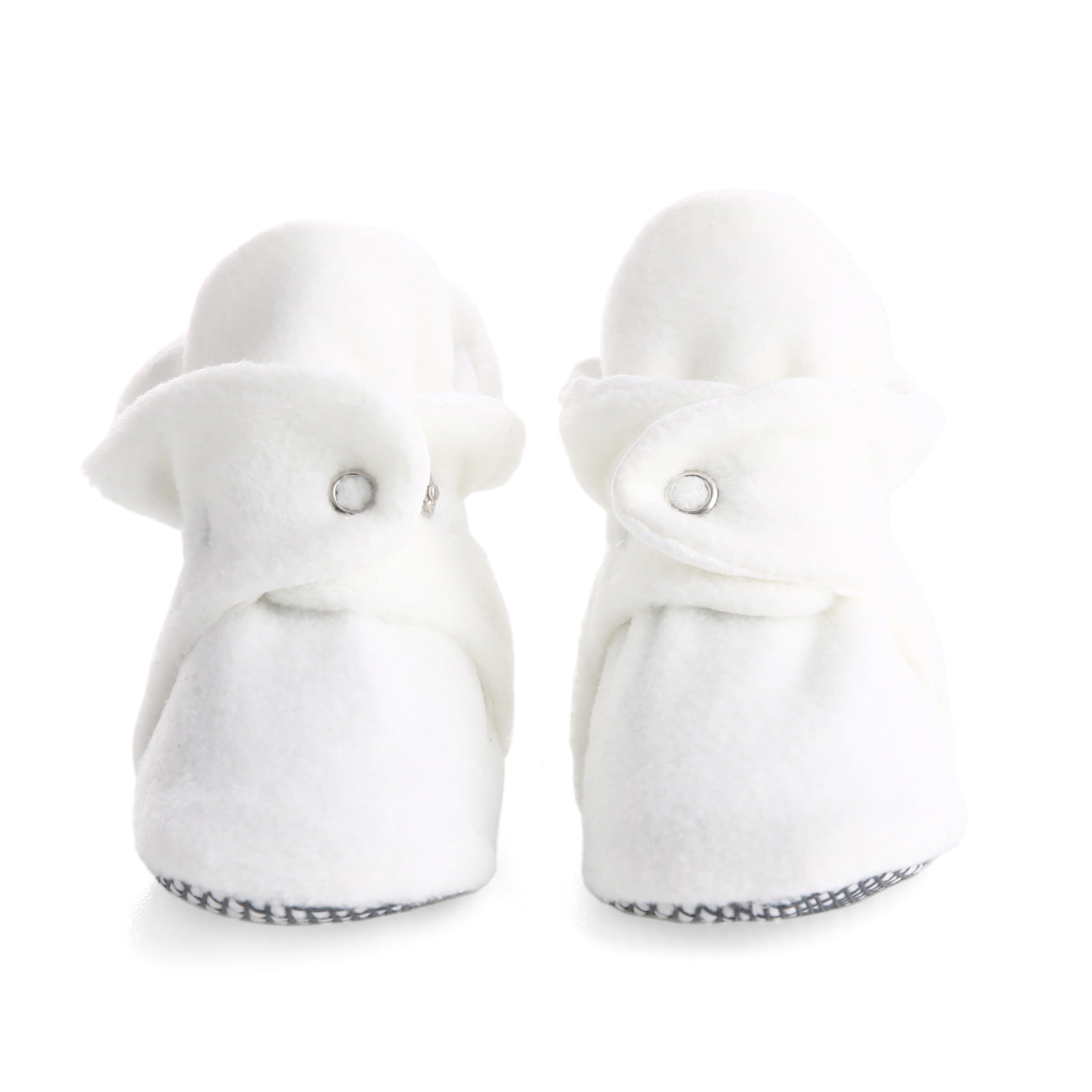 Ella BonnaBaby Girl's Mini Fleece Booties With Non Skid Bottom Flexible