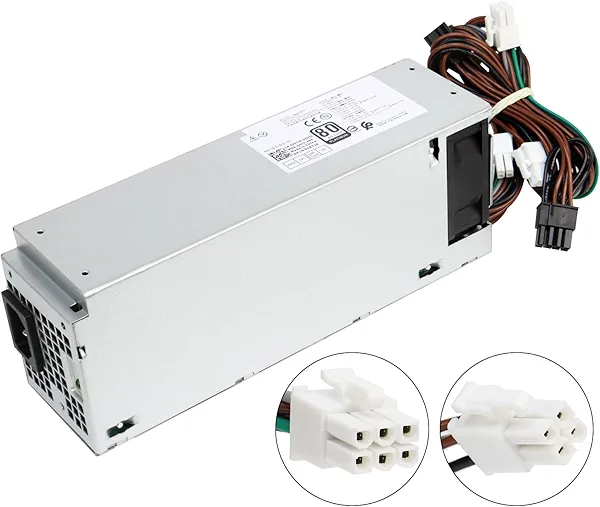 S-Union Upgraded D500EPM-00 500W Power Supply H500EPM-00 Compatible with Dell Optiplex 3050MT 7080MT 7070MT 7060MT 5090 3681 MT G5-5090 5060 XPS 8940 MT 5K7J8 Y7R0X D500EPM-00 H500EGM-00 Power Supply