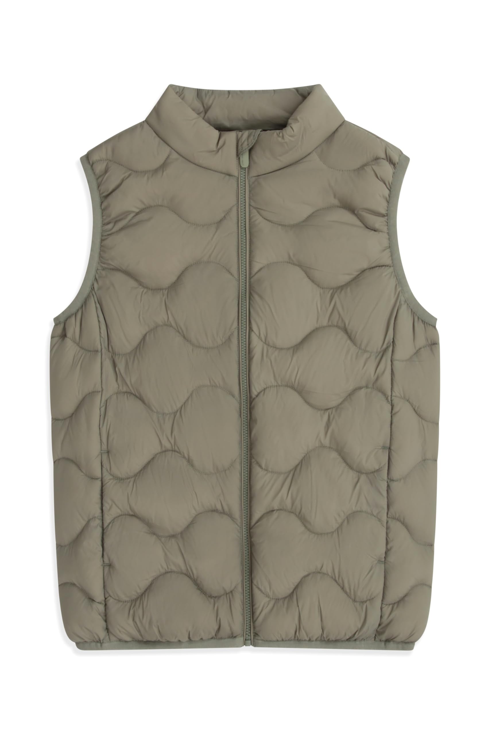 Animal Kids Quilted Padded Gilet Khaki Kids Size 9-10 Years