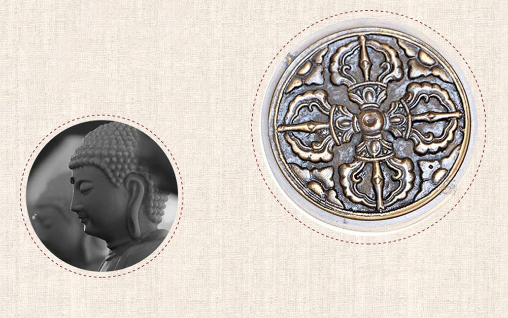 Campane Tibetane, Campane Tibetane, Campane Sonore, Campane Tibetane per La Meditazione, Realizzate A Mano in Nepal per Yoga, Guarigione dei Chakra E Sollievo dallo Stres(13 Centimetri)