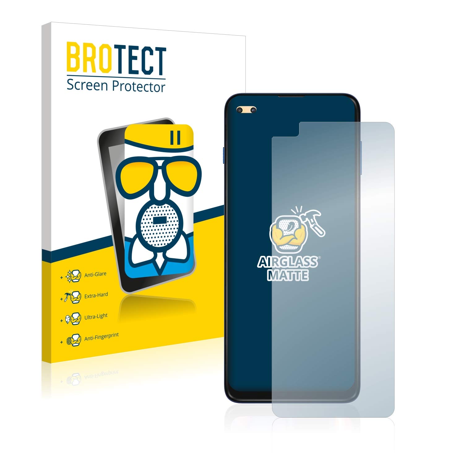 Brotect AirGlass Matte Pellicola Protettiva Per Motorola Moto G5 – Anti-Riflesso, Durezza 9H, Made In Germany