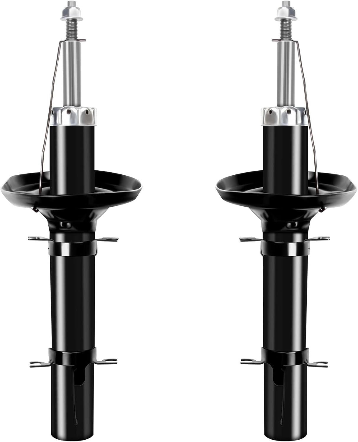 Shocks for VW,ECCPP Front Shocks Absorbers for Volkswagen Fits 1998-2010 for Volkswagen Type 1,1999-2006 for VW for Golf,1999-2005 for VW for Jetta 334812 Auto Shocks Gas Struts(Set of 2 Front)