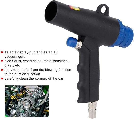 Fydun Air Vacuum Blow Gun Pneumatic Cleaner 6kPa Suction Kit