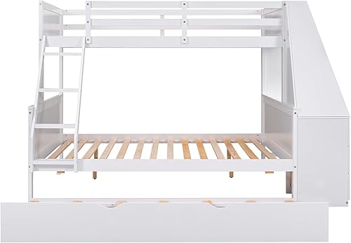 Miniatura 177 de Versatility - Litera individual sobre individual con escritorio y armario integrados, cama alta de madera maciza y plataforma independiente con