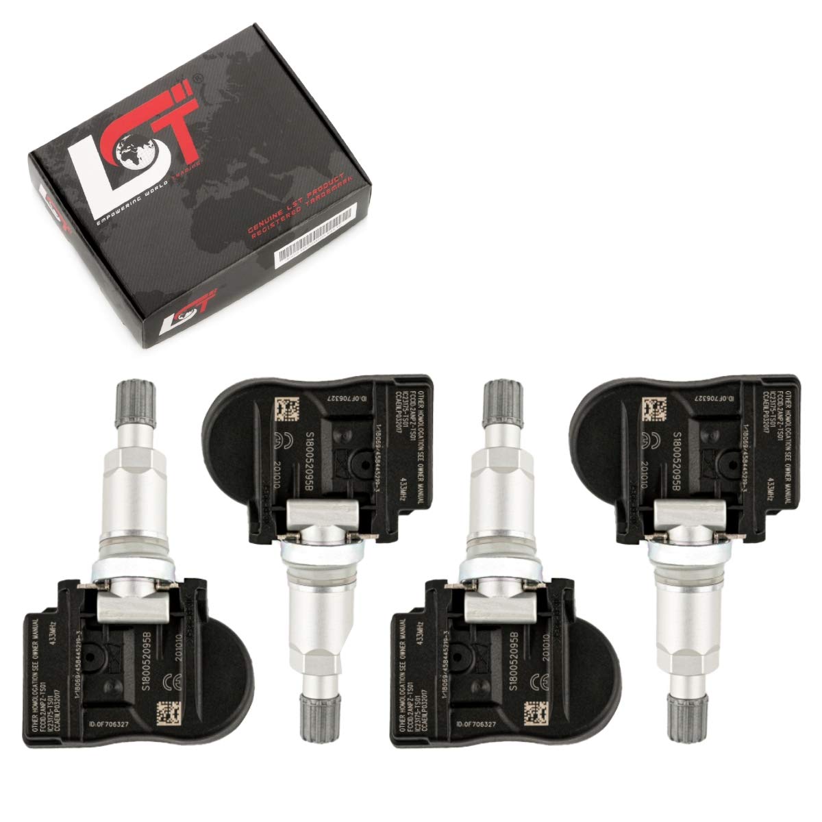 LST 4x Reifendruckor RDCi TPMS 433MHz C4 Aircross 4008 iOn i-MiEV