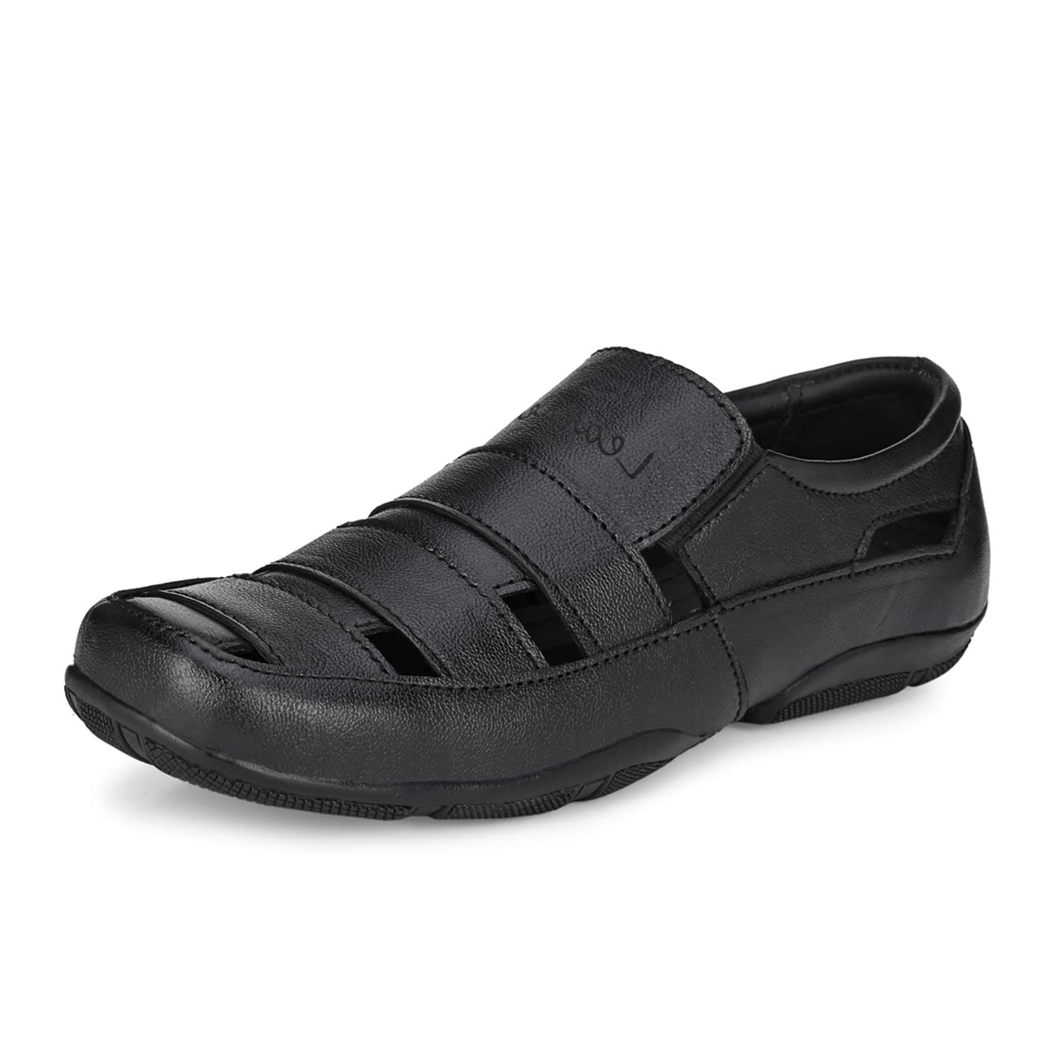 JOHN KARSUN Original Leather Close Sandals for Men Outdoor - 9 UK (B08VD6T2CF) Amazon Price History, Amazon Price Tracker